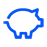Piggy bank icon