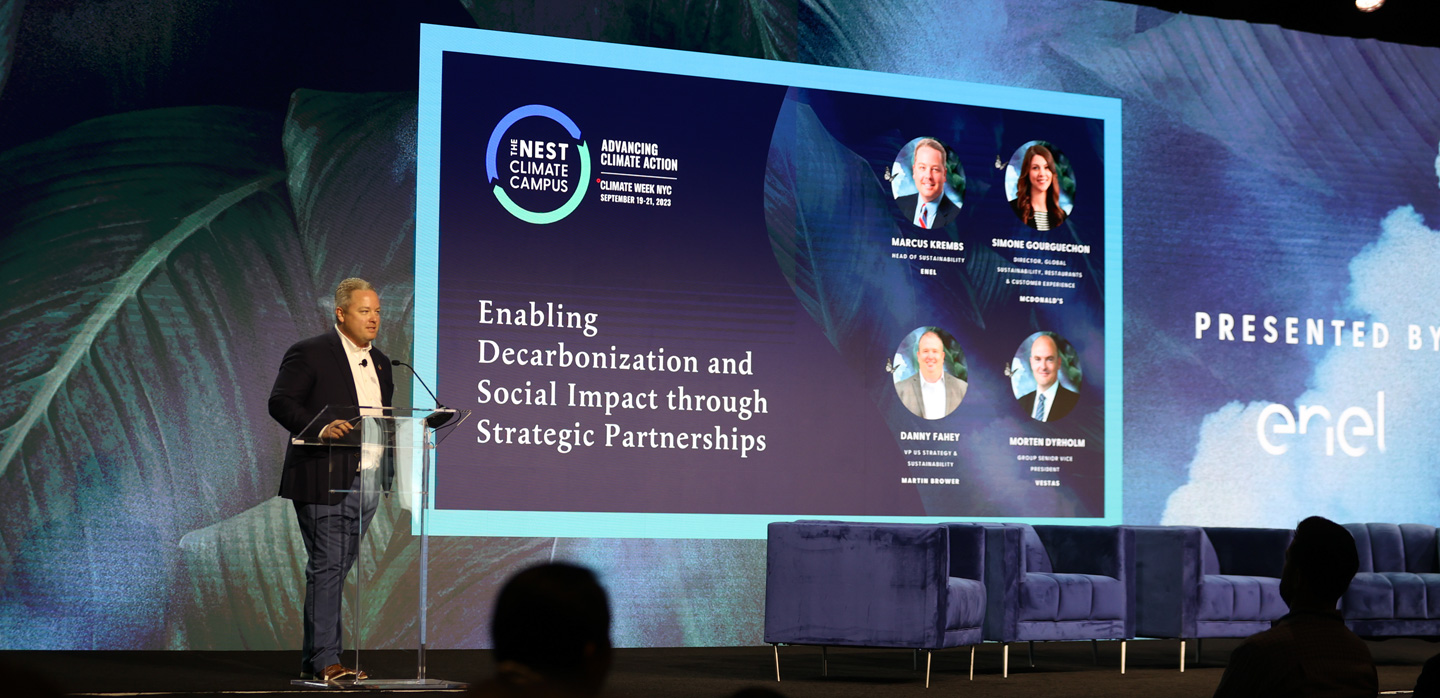 Climate Week NYC 2023: enabling decarbonization and social impact through strategic partnerships