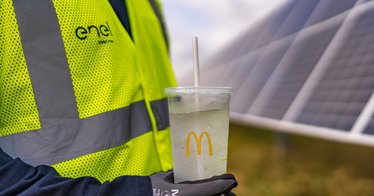 McDonald's & U.S. Logistics Partners sign VPPA with Enel