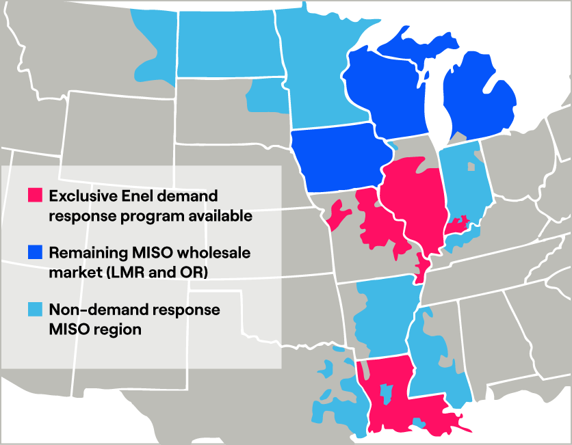 MISO LMR DR Territory Map